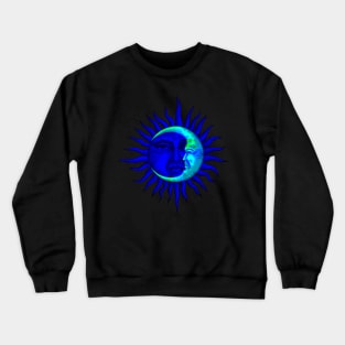 Eclipse Interactive Green&Blue Filter T-Shirt By Red&Blue Crewneck Sweatshirt